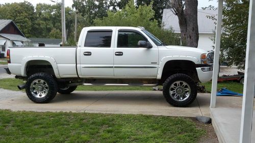 2004 gmc sierra 2500 hd sle crew cab pickup 4-door 6.6l