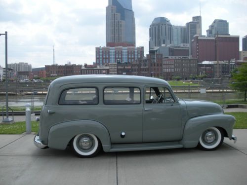 1951 chevrolet suburban frame off restore