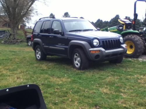 2002 jeep liberty sport sport utility 4-door 3.7l