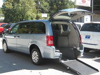2008 blue lx handicap wheelchair van! rear entry