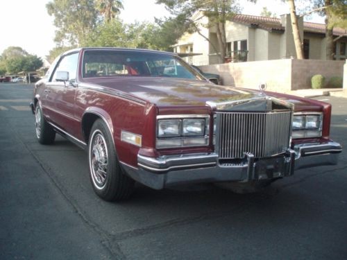 1985 cadillac eldorado barritz - classic; 46k original miles; gorgeous!