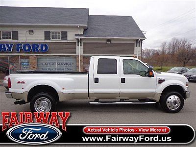 2008 ford f450 lariat diesel! low miles! completely stock! loaded!