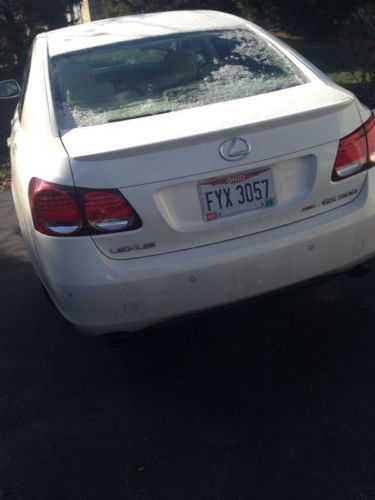 White 2006 lexus gs300