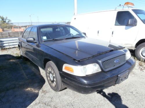2003 Ford Crown Victoria Police P71 **NO RESERVE** BLACK UNMARKED!! 103K MILES!!, image 2