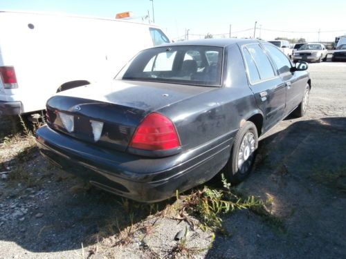 2003 Ford Crown Victoria Police P71 **NO RESERVE** BLACK UNMARKED!! 103K MILES!!, image 3
