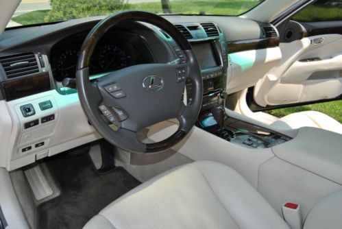 Factory certified 2007 lexus ls460-l with every option and low miles