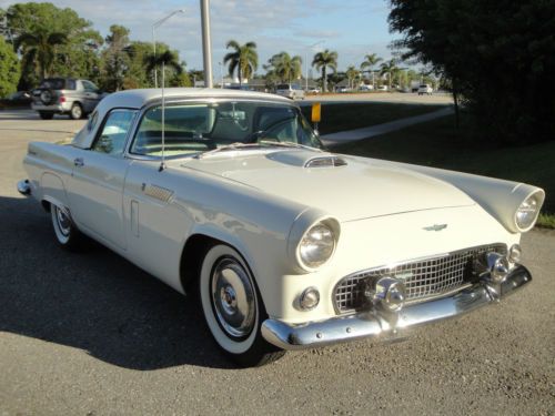 1956 ford thunderbird base 5.1l - amazing condition! every option!
