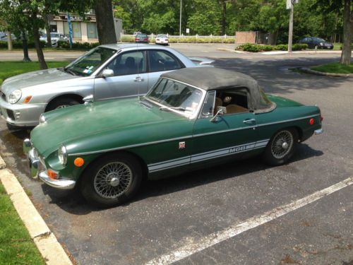 1968 mg mgb convertible 1 owner, all original, garaged since new, runs amazing!