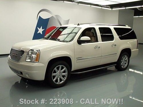 2010 gmc yukon xl denali awd sunroof nav dvd 20&#034; wheels texas direct auto