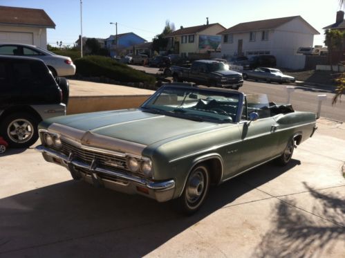 1966 chevrolet impala convertible