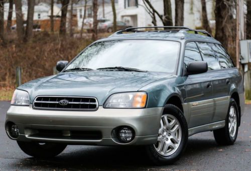 2000 subaru outback wagon awd 1 owner 58k mi serviced carfax auto loaded clean