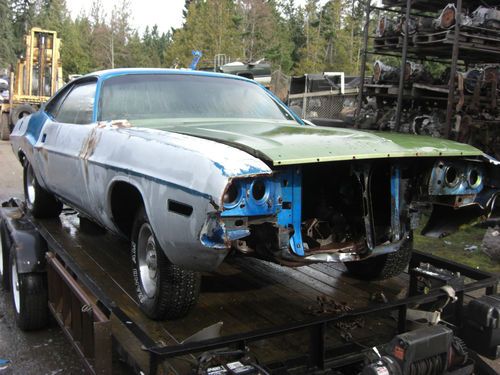 1971 dodge challenger project car 71