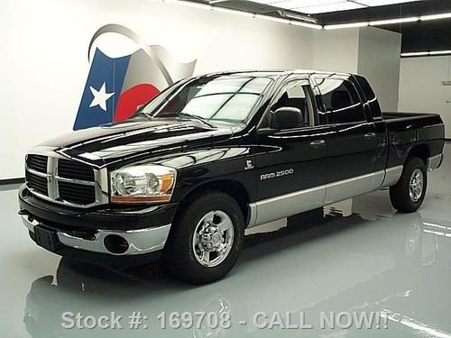 2006 dodge ram 2500 slt mega cab 5.9 diesel 6-speed 58k texas direct auto