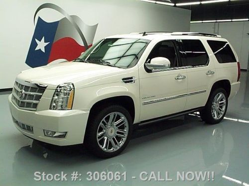 2013 cadillac escalade platinum sunroof nav dvd 4k mi  texas direct auto