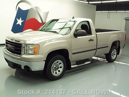 2008 gmc sierra 1500 sle regular cab v8 long bed 41kmi texas direct auto