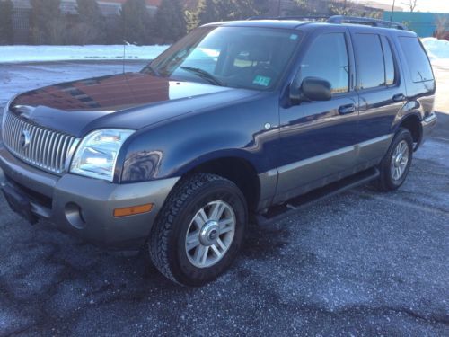 2004 mercury mountaineer 4.0. awd automatic 3rd seats leather 140.000miles