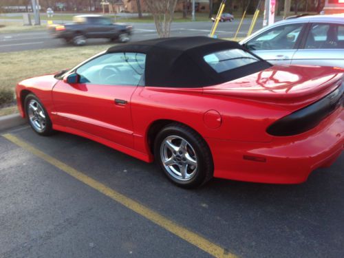1997 pontiac firebird trans am convertible 2-door 5.7l