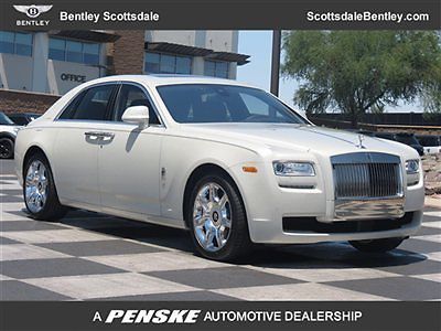 13 rolls royce ghost carrera white only 250 miles loaded with options save $$$$