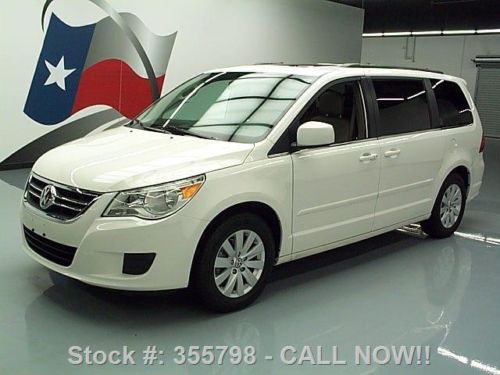 2012 volkswagen routan sel sunroof nav rear cam 25k mi texas direct auto