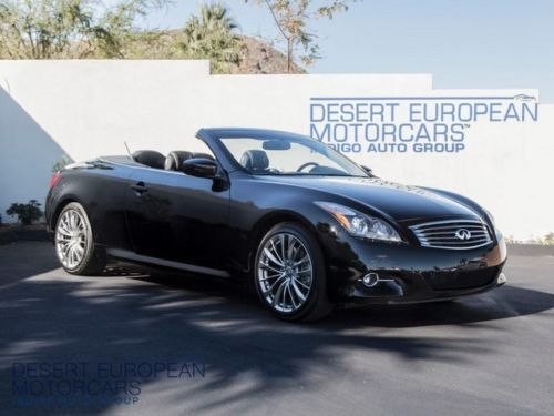 2013 inifiniti g37 black heated cooled leather seats sat radio bose 7-speed auto