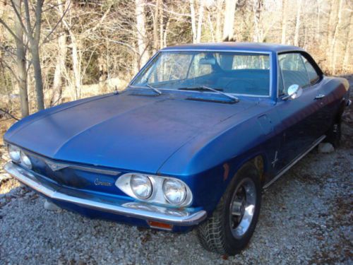1966  chevy corvair, monza 140, 140 hp , 4-carb. engine, trades considered