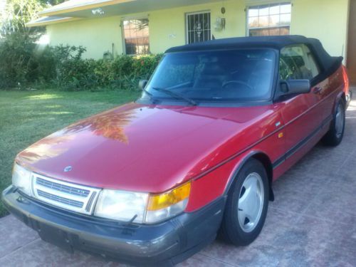 1992 saab 900 turbo convertible 2-door 2.0l