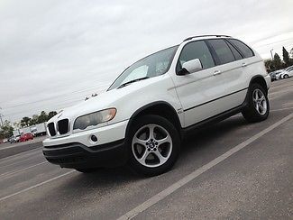 No reserve auction higher bidder wins 2002 bmw x5 sport 3.0 white florida car