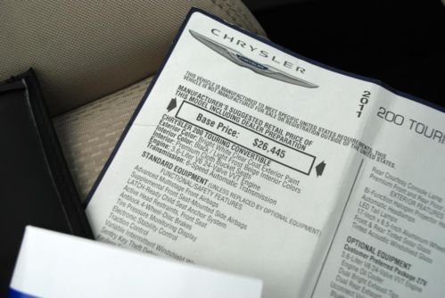 2011 Chrysler 200 Touring Convertible 11K MILES UConnect Bluetooth MP3 CD USB, US $17,950.00, image 98
