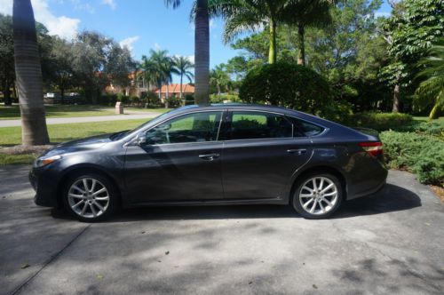 Magnetic gray metallic/black like new 2013 toyota avalon touring with navi