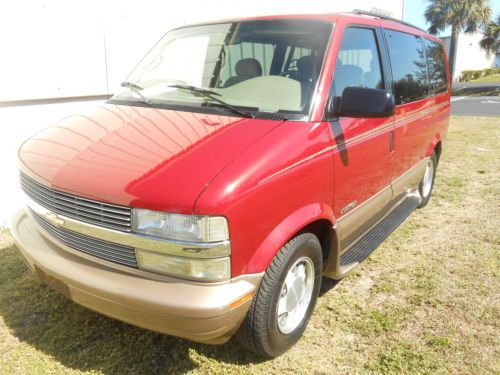 Chevy 01 astro van lt   low miles   very nice florida van   3rd row seats