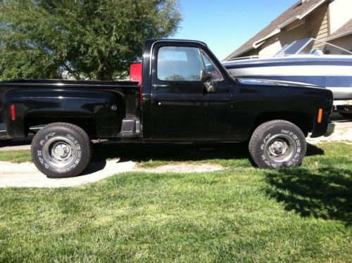 1977 chevrolet silverado 4x4 step side short box pickup