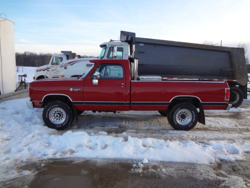 1990 dodge w250 base standard cab pickup 2-door 5.9l