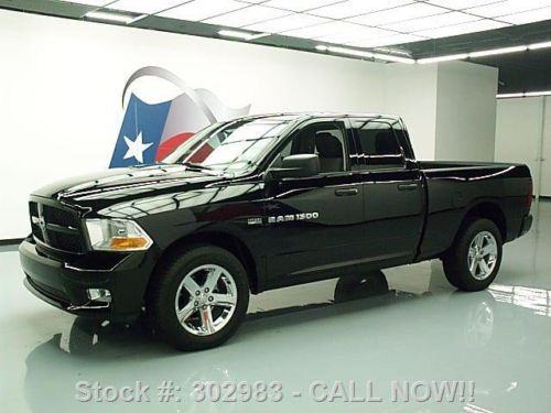2012 dodge ram express quad hemi 4x4 bedliner 20&#039;s 11k texas direct auto
