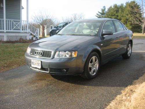 2004 audi a4 quattro sedan 4-door 3.0l - one owner