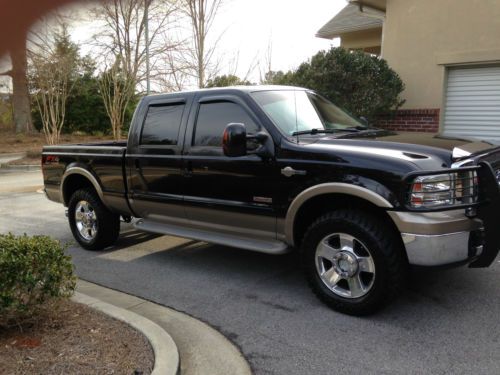 2006 ford f-250 super duty king ranch crew cab pickup 4-door 6.0l