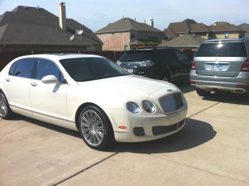 2010 bentley continental flying spur speed sedan 4-door 6.0l