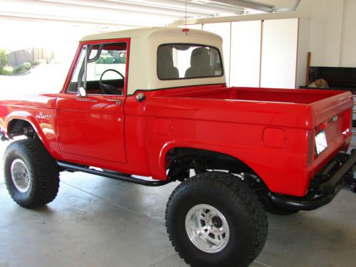 Beautiful custom 1966 bronco puckup featured in bronco driver magizine