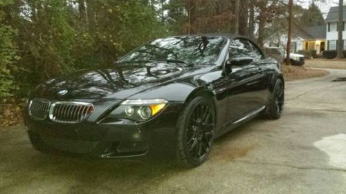 2007 bmw m6 base convertible 2-door 5.0l