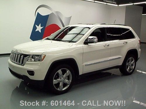 2011 jeep grand cherokee overland hemi sunroof nav 44k texas direct auto