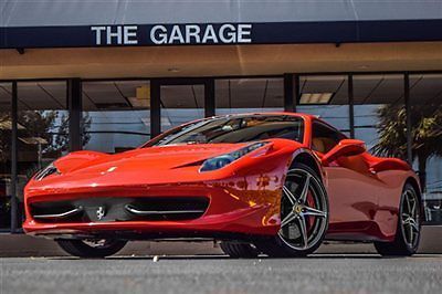 &#039;13 ferrari 458 italia,20&#034;forged wheels,susp lifter,shields,navi,carbon inserts