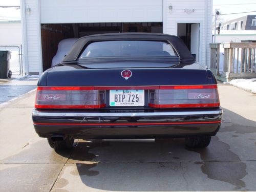 1992 Cadillac Allante-low miles-triple black, US $8,950.00, image 5