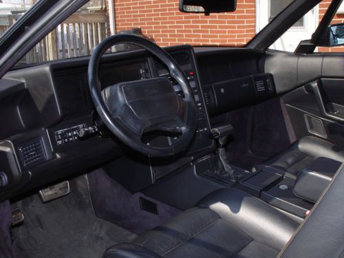 1992 Cadillac Allante-low miles-triple black, US $8,950.00, image 8