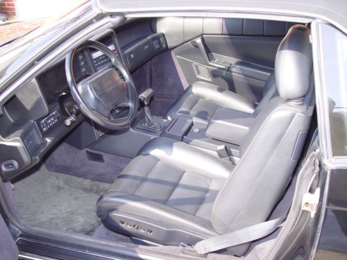 1992 Cadillac Allante-low miles-triple black, US $8,950.00, image 14
