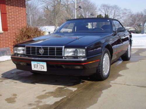 1992 Cadillac Allante-low miles-triple black, US $8,950.00, image 15