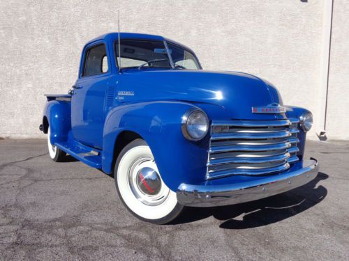 1950 chevrolet 3100 shortbed pick up - las vegas - gorgeous body off restoration