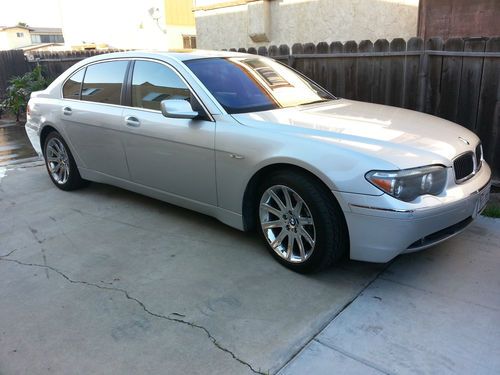 2002 bmw 745li base sedan 4-door 4.4l