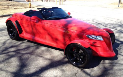 1999 plymouth prowler - only 4600 miles - like new - never seen rain