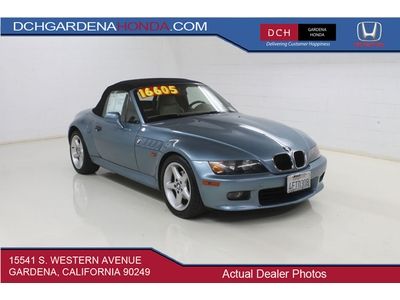Sports car, loaded, leather, clean, convertible, soft top, auto, 4cyl, blue