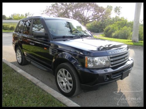 07 range rover sport navigation cold weather pkg sunroof xenon fl