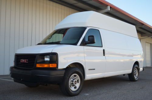 2005 gmc savana 2500 extended cargo van hightop ice cream truck sprinter work